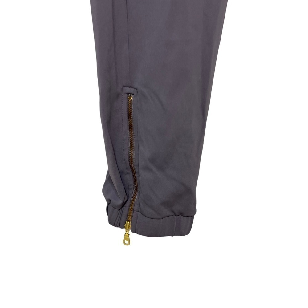 Zyia Active Peak Ankle Zipper Joggers Gray Size Large Athleisure Athletic - Picture 7 of 9